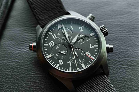 replica iwc top gun watch|iwc top gun double chronograph.